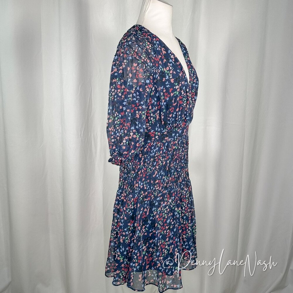 Ted Baker Casadee Smock Panel Wrap Mini Dress Size 1/S - Picture 4 of 14